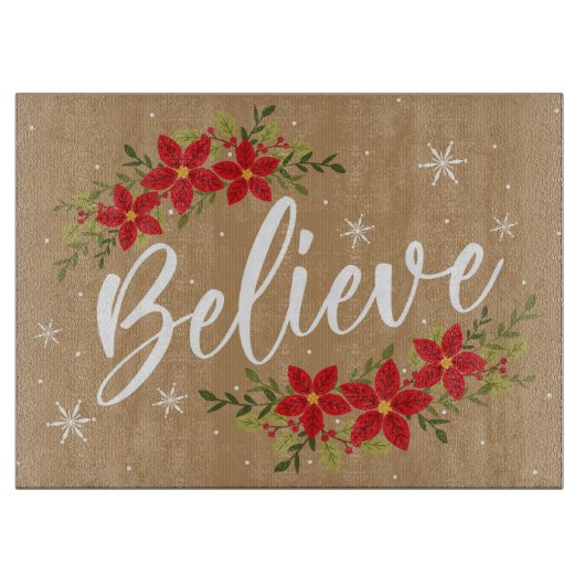 Believe Snijplank (Voorkant)