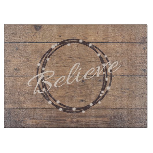 Believe Snijplank (Voorkant)