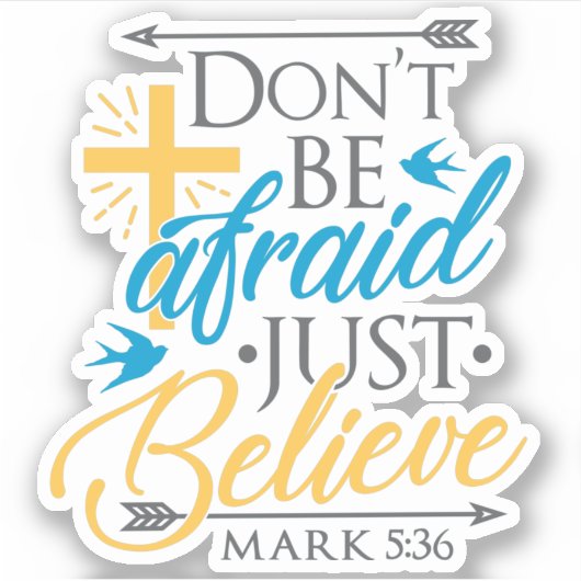 Believe Sticker (Voorkant)