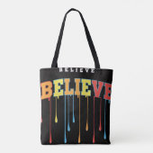 Believe Tote Bag (Achterkant)