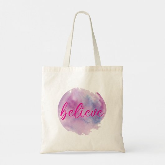 Believe Tote Bag (Achterkant)