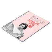Believe You Can Pink Notebook Notitieboek (Linkerzijde)
