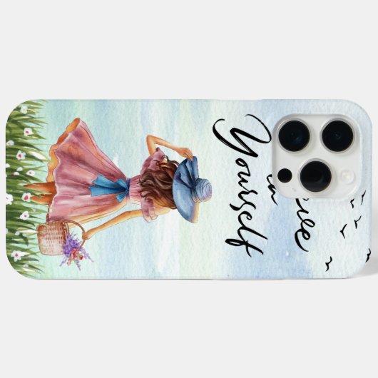 Believe Your Self Apple  iPhone 15 Pro Max cases (Achterkant (horizontaal))