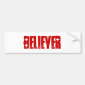 Believer BUMPERSTICKER (Voorkant)