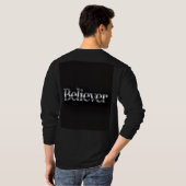 Believer Christian Black T-Shirt (Achterkant volledig)