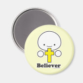 Believer Magnet (meer stijlen) (Voorkant / Achterkant)
