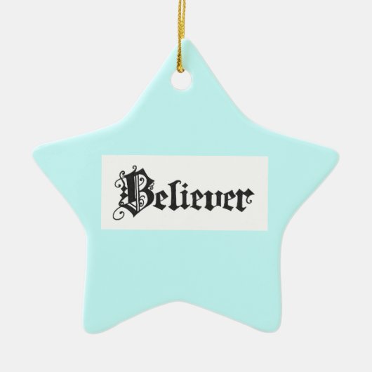 Believer Ornament (Voorkant)
