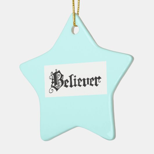 Believer Ornament (Links)