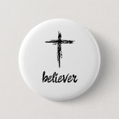Believer Ronde Button 5,7 Cm (Voorkant)