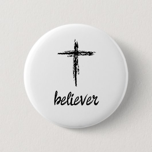 Believer Ronde Button 5,7 Cm (Voorkant)