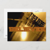 Believers Post Card Briefkaart (Voorkant / Achterkant)