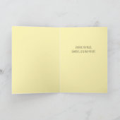 "Belijden voor je" Geïnspireerde Kaart (Binnen)