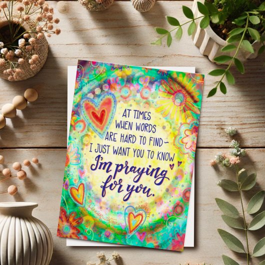 "Belijden voor je" Geïnspireerde Kaart