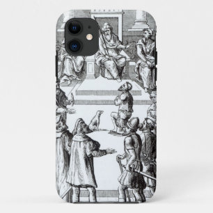 Belijdenis tot amende voor het tribunaal, na een iPhone 11 hoesje