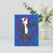 Belinda Badger Briefkaart (Staand voorkant)
