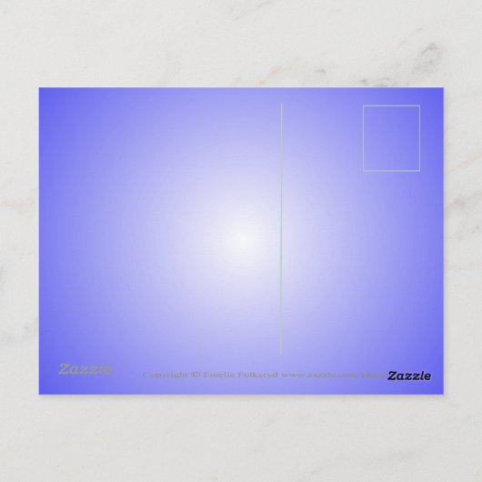 Belinda Badger Briefkaart (Achterkant)