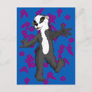 Belinda Badger Briefkaart