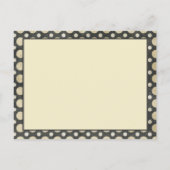 Belinda Beehive Retro Chic Briefkaart (Achterkant)