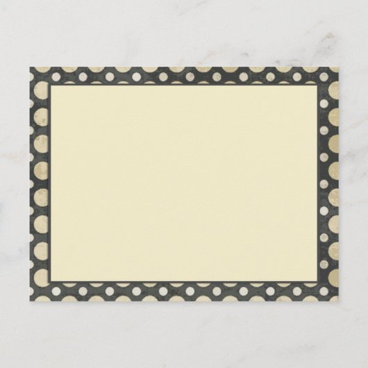 Belinda Beehive Retro Chic Briefkaart (Achterkant)