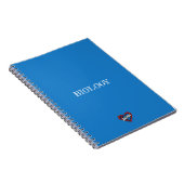 Belinda Hart Blauw Notitieboek (Rechterzijde)