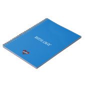 Belinda Hart Blauw Notitieboek (Linkerzijde)