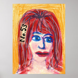 Belinda van de Truckstop Poster Wall Art