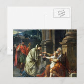 Belisarius Begging voor Alms, 1781 Briefkaart (Voorkant / Achterkant)