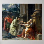 Belisarius Begging voor Alms, 1781 Poster (Voorkant)