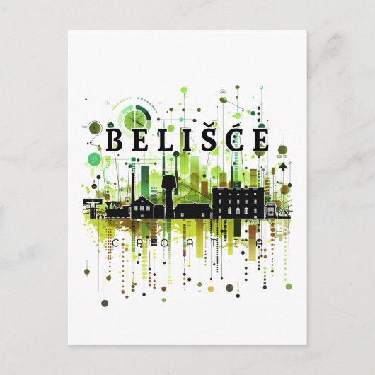 Belišće Kroatië Briefkaart (Voorkant)