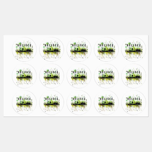 Belišće Kroatië Labels (Vel)