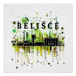 Belišće Kroatië Perfect Poster