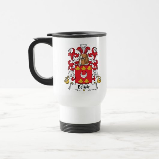 Belisle Family Crest Reisbeker (Links)