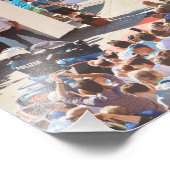 Belive enough to put all the effort foto afdruk (Hoek)