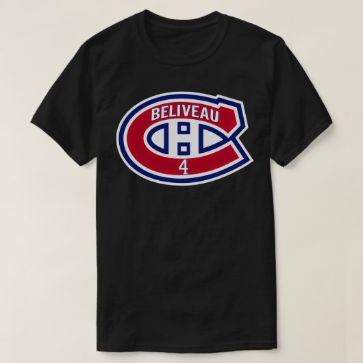 Beliveau Habs Logo T-shirt (Design voorkant)