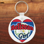 Belizaanse Meisje Sleutelhanger (Voorkant)