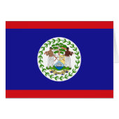 Belizaanse vlag (Voorkant Horizontaal)