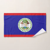 Belizaanse vlag bad handdoek (Handdoek)