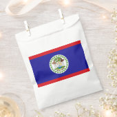 Belizaanse vlag bedankzakje (Geknipt)