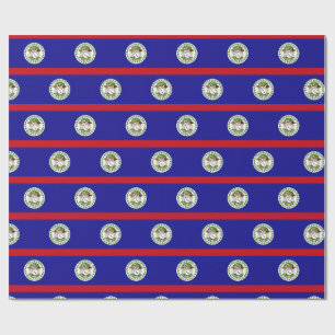 Belizaanse Vlag Cadeaupapier