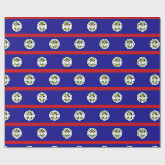 Belizaanse Vlag Cadeaupapier