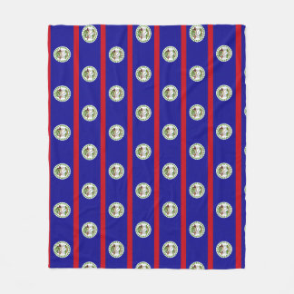 Belizaanse Vlag Fleece Deken