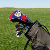 Belizaanse vlag golfheadcover (Insitu)