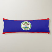 Belizaanse vlag lichaamskussen (Voorkant)