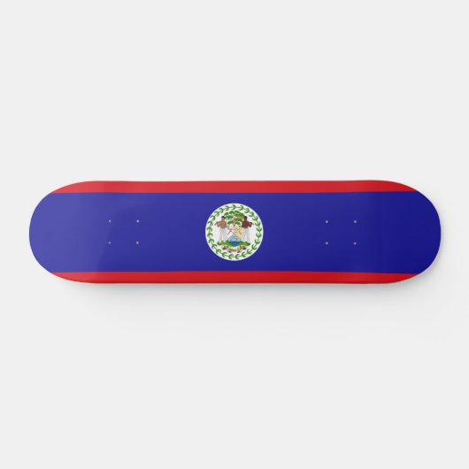 Belizaanse vlag persoonlijk skateboard (Horizontaal)