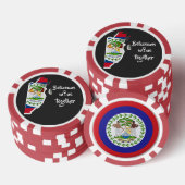 Belizaanse Wijn Samen Poker Chips (Opstapeling)