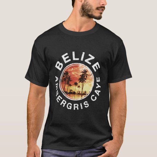 Belize Ambergris Caye T-shirt (Voorkant)