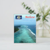 Belize - Barrier Reef - Briefkaart (Staand voorkant)