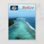 Belize - Barrier Reef - Briefkaart (Voorkant)