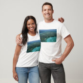 Belize, Barrièrerif, Lighthouse Reef, Blauw T-shirt (Unisex)