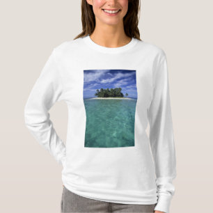 Belize, Barrièrerif, Naamloos eiland of zandbank. T-shirt